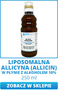 Liposomalna Allicyna (Allicin) 250ml ActiNovo